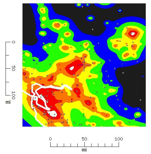 SSO Light Pollution Map